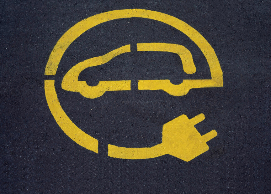 EV Parking Stencils