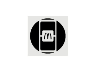 53" McDonalds Mobile Order Stencil