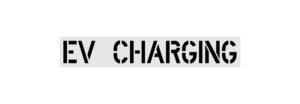 12-Inch EV Charging Stencil