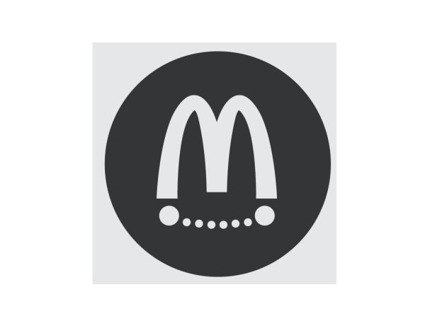 McDonalds Courier Delivery Stencil-Thumbnail