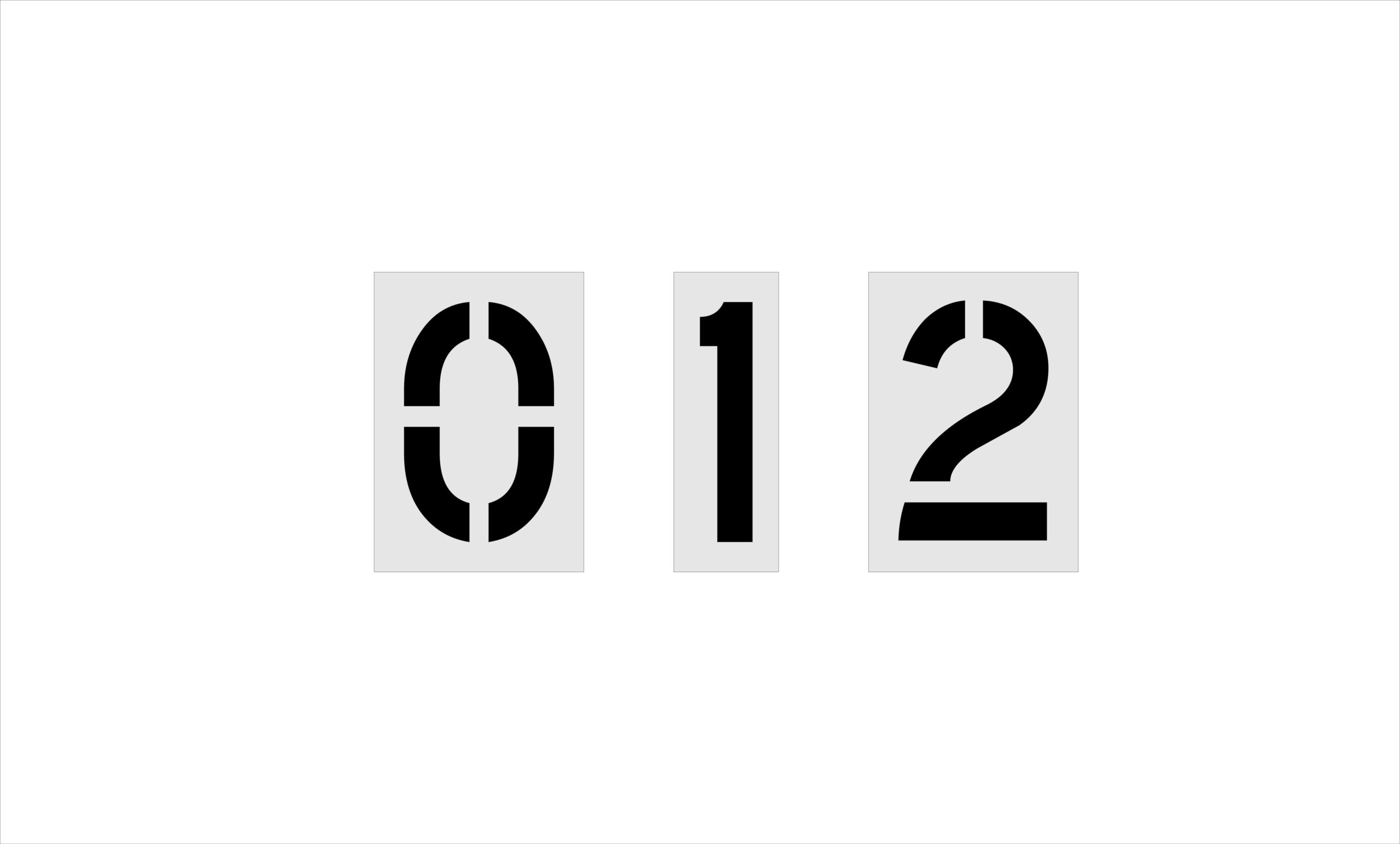 16-Inch Number Kit