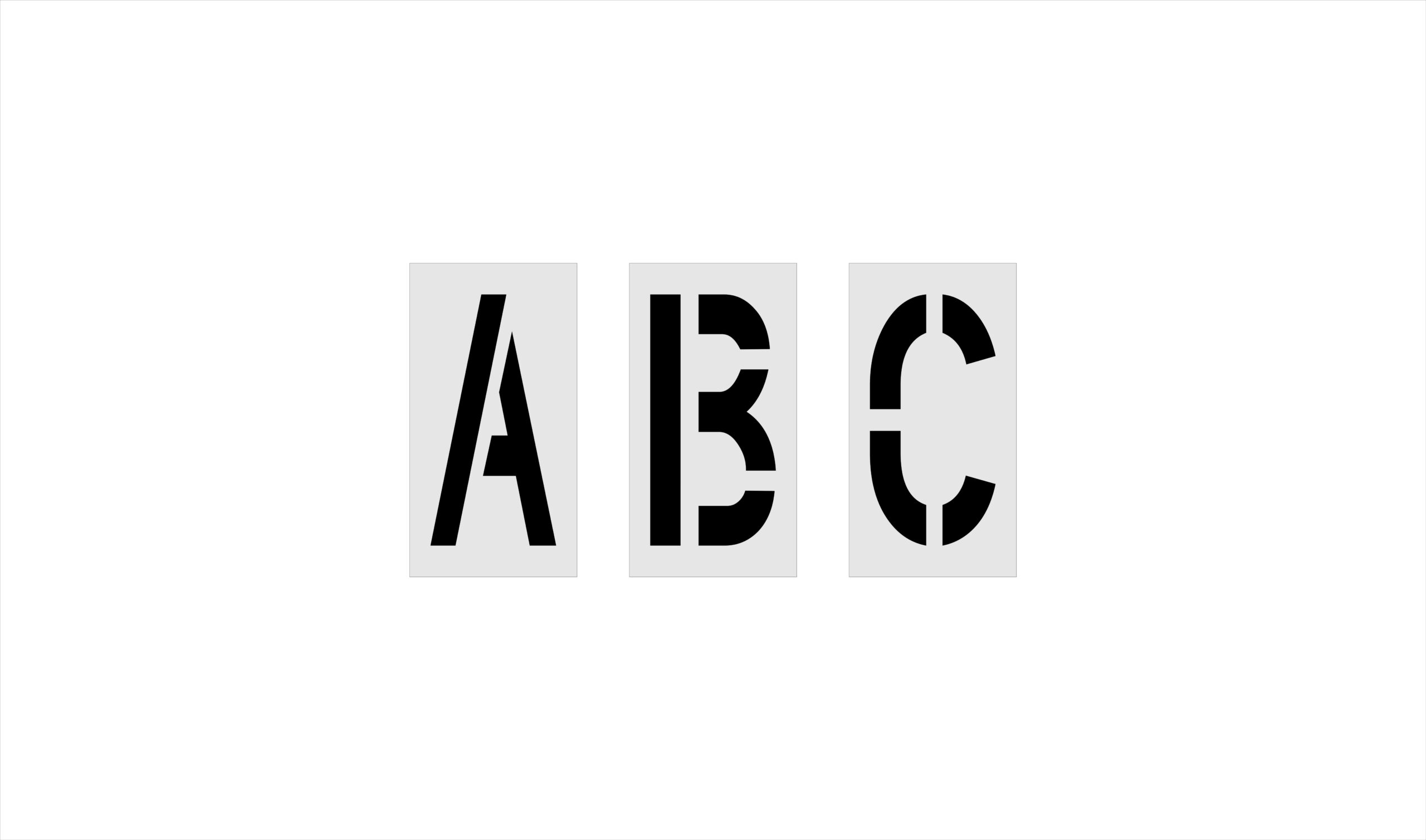 24-Inch Alphabet Kit