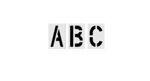20-Inch Alphabet Kit