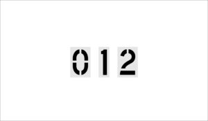 20-Inch Number Kit