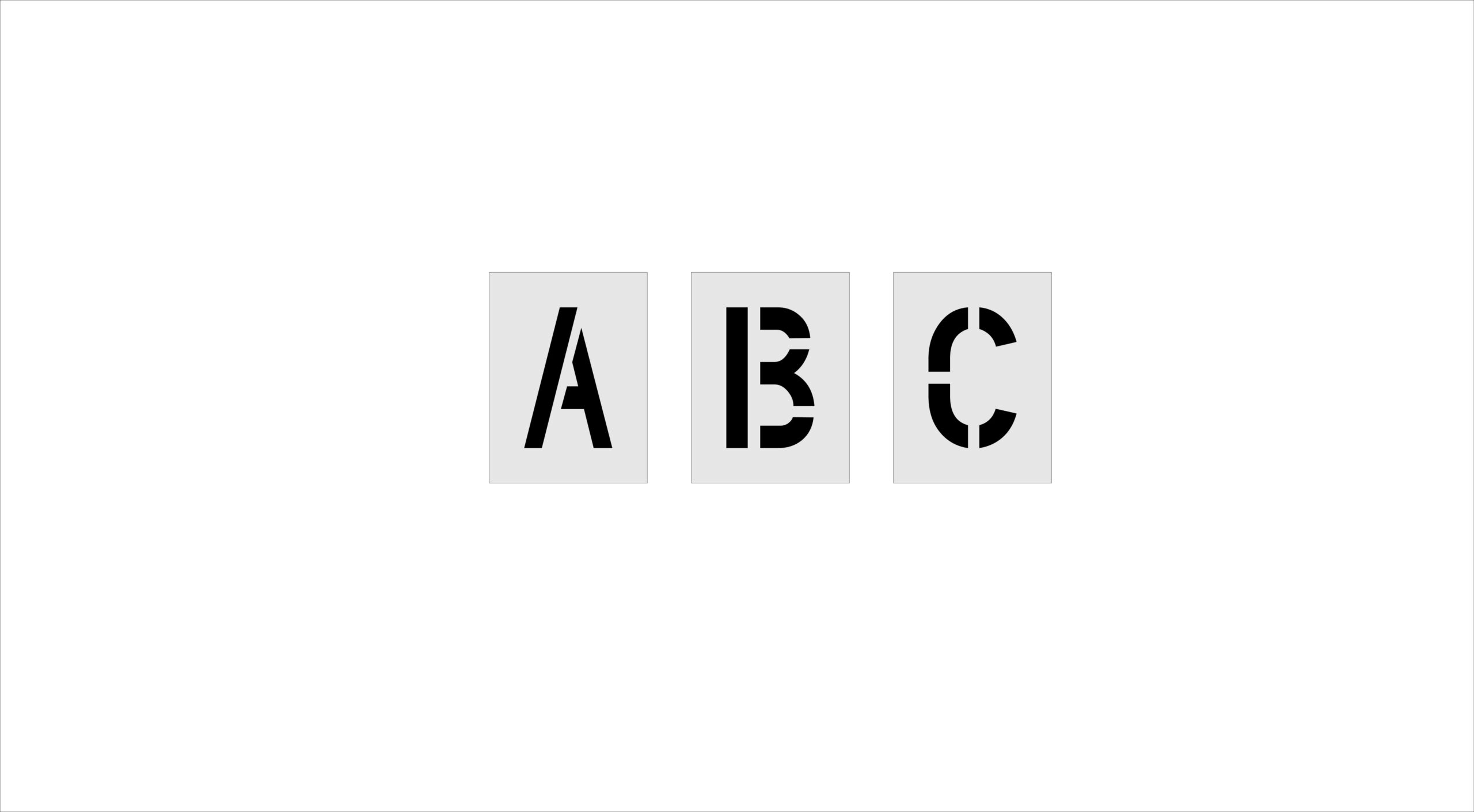 8-Inch Alphabet Kit