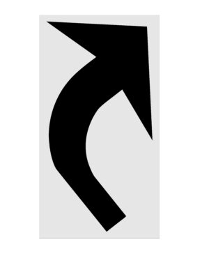 96'' FHWA DOT Turn Arrow