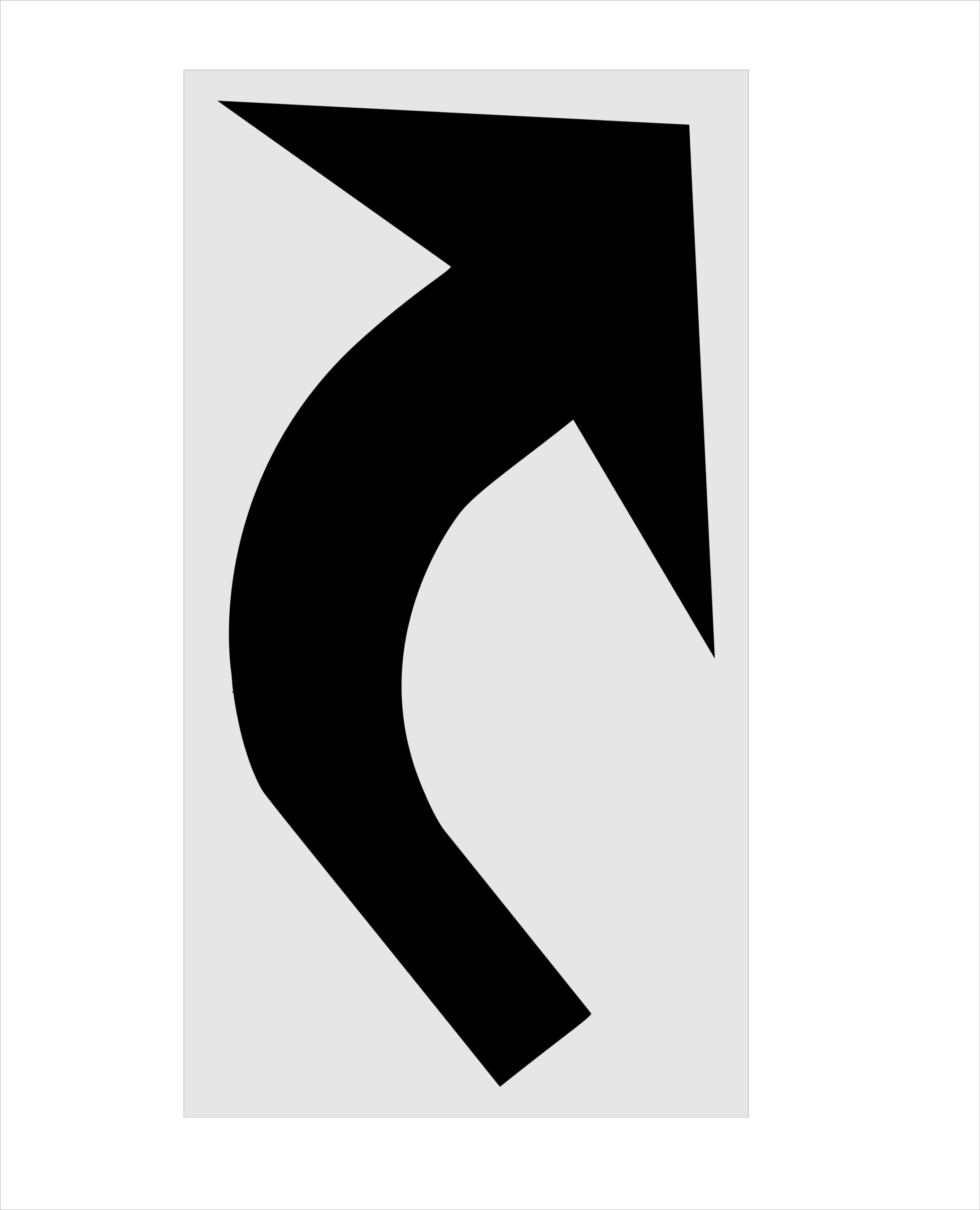 96'' FHWA DOT Turn Arrow