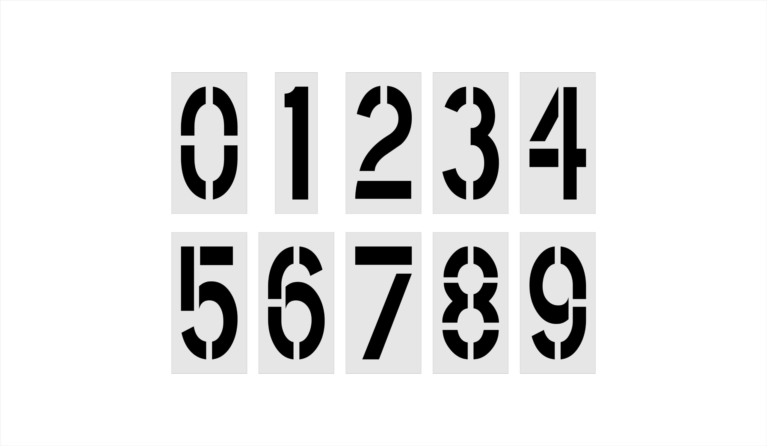 36-Inch Number Kit - Image 2