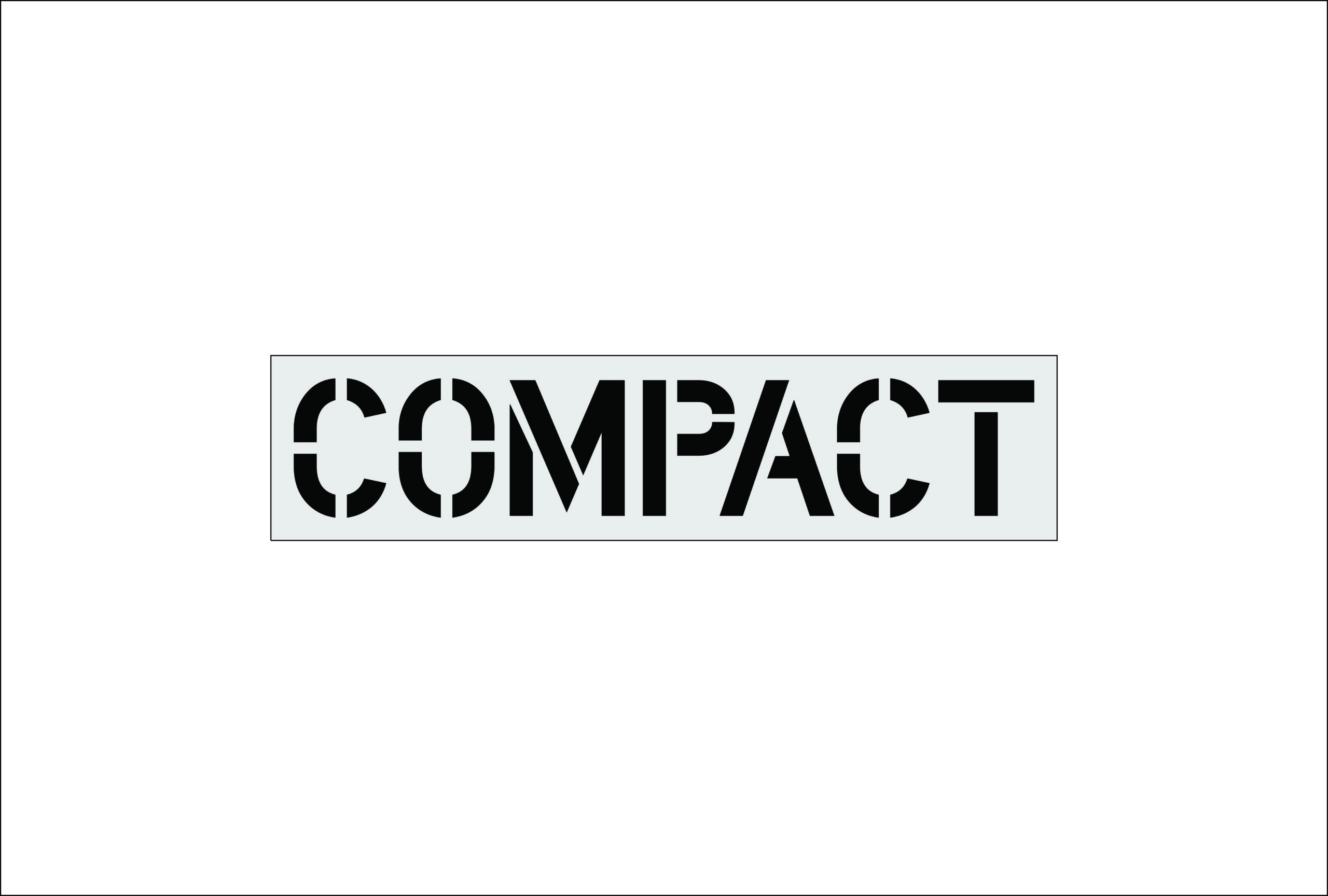 12-Inch Compact Stencil