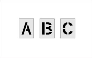 10-Inch Alphabet Kit