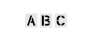 10-Inch Alphabet Kit