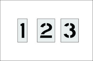 10-Inch Number Kit