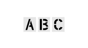 12-Inch Alphabet Kit