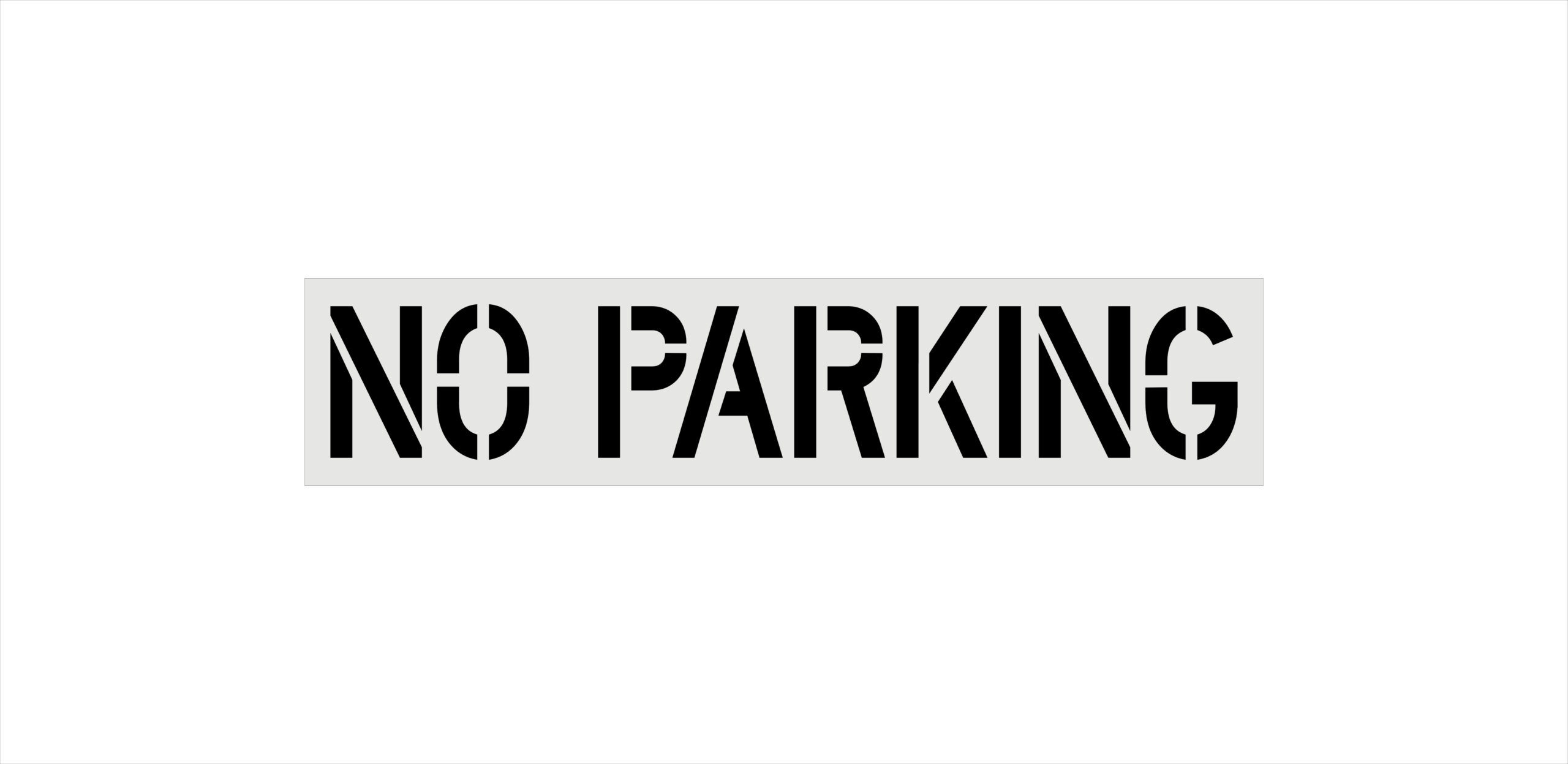 12" No Parking